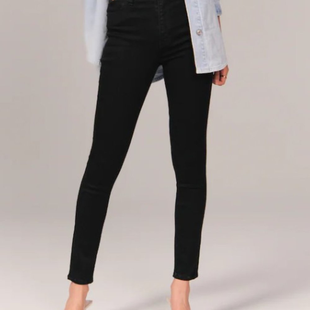 Abercrombie Simone High Rise Super Skinny Jeans